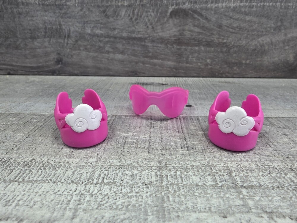 G4 My Little Pony Fashion Style RAINBOW DASH 2 Shoes Sunglasses Bin 105